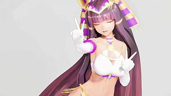 Ramesses ii kawaii strike undress dance hentai mmd 3d purple bangles clip