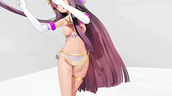 Ramesses ii kawaii strike undress dance hentai mmd 3d purple bangles clip