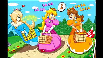Princess peach daisy & rosalina giga bitches adventures