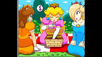 Princess peach daisy & rosalina giga bitches adventures