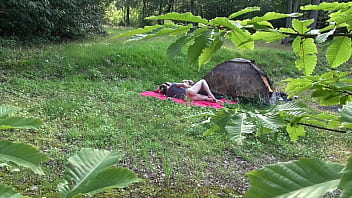 Anal fucking in natural part 2