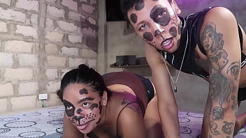 Pet play role playing sweet and happy