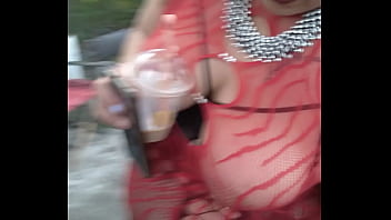 Showing off those big breast