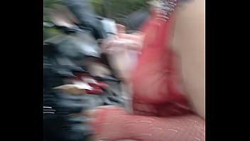 Showing off those big breast