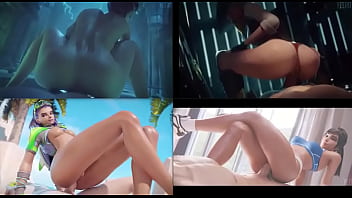 Sexy 3d hentai whores ride big dick