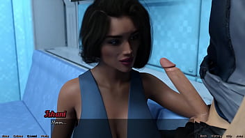 Stranded in space #83 getting a hot handjob by indian milf with huge tits