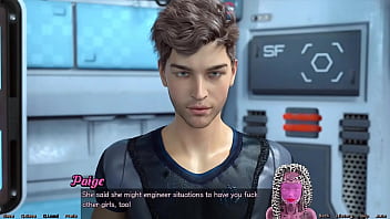 Stranded in space #83 getting a hot handjob by indian milf with huge tits