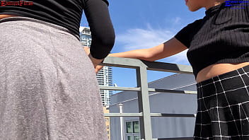 Erotique entertainment erotiquefetish threesome two amateur girls one big dick outdoor footjobs "barefoot patio wet dreams" starring eric john