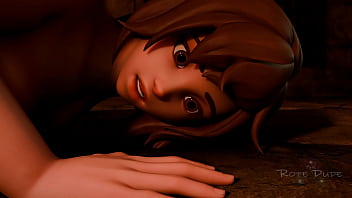 Asian woman bdsm 3d bondage latex