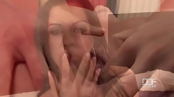 Stirring her honeypot