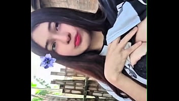 Porn actress touches her tasty pussy