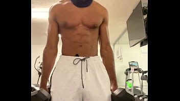 Working out my neck and shoulders for the ladies