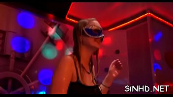 Raucous group banging session