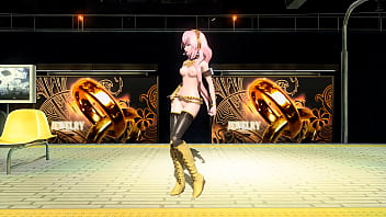 Pink haired teen luka dancing naked r18 mod