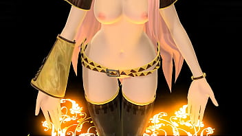 Pink haired teen luka dancing naked r18 mod