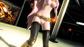 Pink haired teen luka dancing naked r18 mod