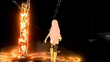 Pink haired teen luka dancing naked r18 mod