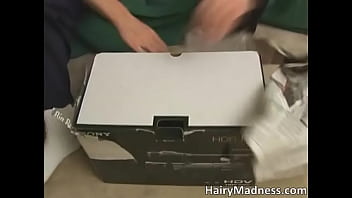 Sexy blonde slut blows stiff cock