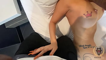 Lucky rome major fills alessia luna's mouth up she's the best gf