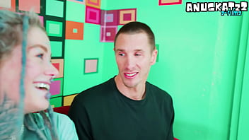 Alt pornstar tests big white dick on casting couch atm deepthroat facial cumshot