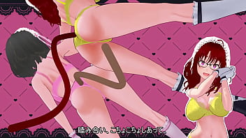 Fiddling with the innocent body of a new maid