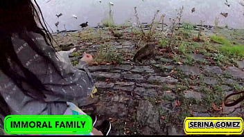 Dean and dan's double pussy pounding of petite serina gomez in prague