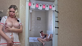 Step sister caught masturbating – she ask me to join her