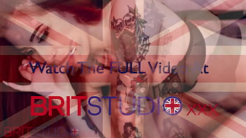 18 year old british redhead sucks & swallows cum