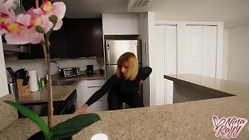 Cheating bbc bull fucks blonde nina kayy as spy sara jay films it