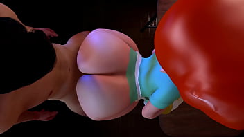 Dexter's milf makes her big ass bounce in class