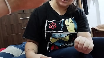 Tu hermanastra te enseña un truco de magia que termina con tu polla en su culo