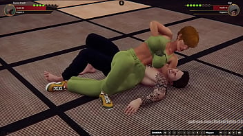 Karen vs gigi nf3d mixed mma combat