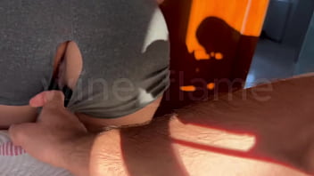 Comi a bucetinha da minha namorada antes da academia