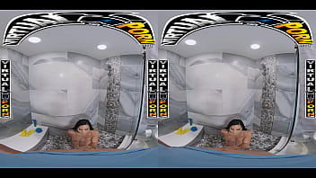 Virtual porn sandy love catches you jerking off and turns cleaning into steamy cock sucking fun