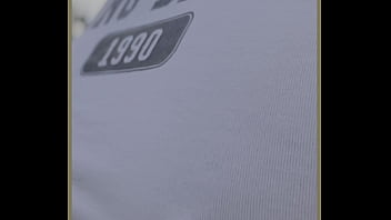 Hot milf with perfect tits public braless dare