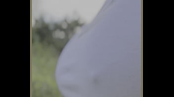 Hot milf with perfect tits public braless dare