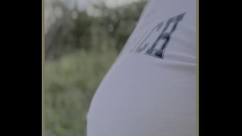 Hot milf with perfect tits public braless dare