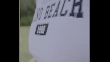 Hot milf with perfect tits public braless dare