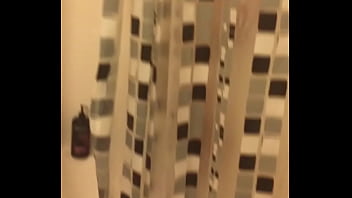 Latina showing her goods