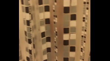 Latina showing her goods