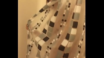 Latina showing her goods