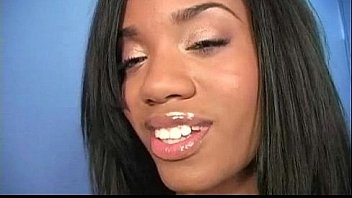 Black chick learn gloryhole blowjob 18