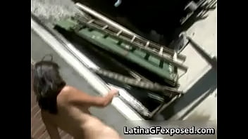 Latin gf slut posing