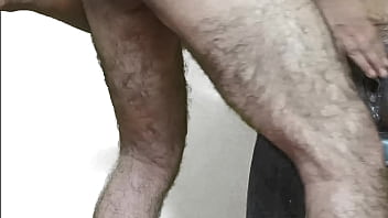 Black indian maid masterbating and moaning with creampie