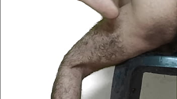 Black indian maid masterbating and moaning with creampie