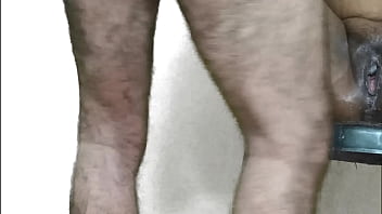 Black indian maid masterbating and moaning with creampie