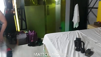 Bastidores a loira queria rola toda hora na cena e fora dela