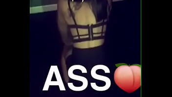 Honey moe black dress twerk