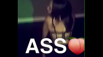 Honey moe black dress twerk