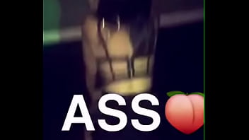 Honey moe black dress twerk